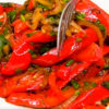 Никогда не ела настолько вкусный салат из перцев. Теперь буду делать постоянно: даже на все праздники